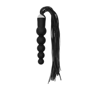 Fouet avec Dildo en Silicone Courbé