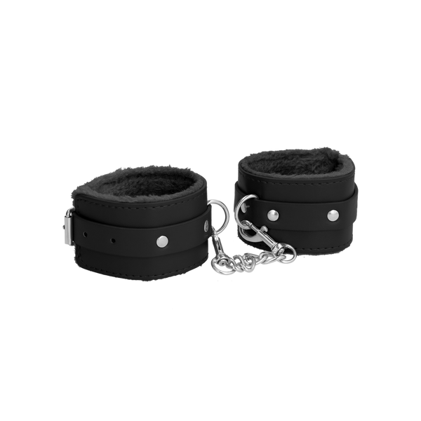 Menottes en cuir rembourrées