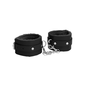 Menottes en cuir rembourrées
