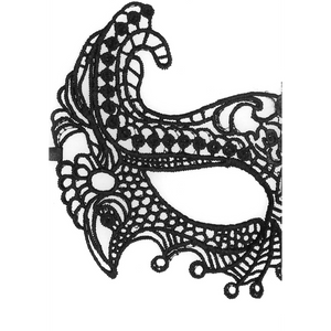 Impératrice - Masque en Dentelle Noire