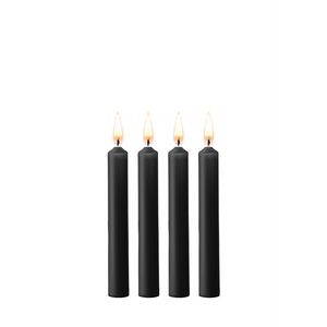 Bougies Teasing - 4 Pièces - Noires