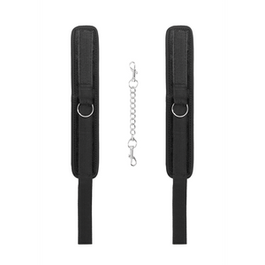 Menottes de cheville ajustables en velours