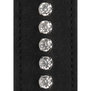 Collier Studded en Diamants avec Laisse