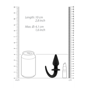 Bouchon anal en caoutchouc flexible