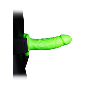 Harnais Strap-On Réaliste - Brille dans le Noir - 7 / 18 cm