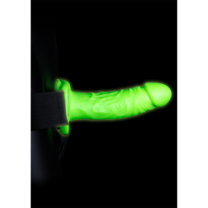 Harnais Strap-On Réaliste - Brille dans le Noir - 7 / 18 cm