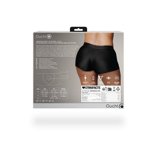 Boxeur Vibrant Strap-on - XL/XXL - Noir