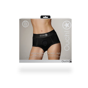Culotte Vibrante Strap-on - XS/S - Noir