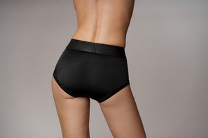 Culotte Vibrante Strap-on - XS/S - Noir