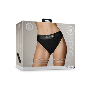 Soutien-gorge Vibrant Strap-on Hipster - XS/S - Noir