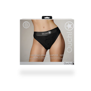 Soutien-gorge Vibrant Strap-on Hipster - XS/S - Noir