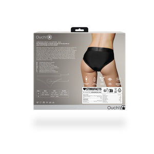 Soutien-gorge Vibrant Strap-on Hipster - XS/S - Noir