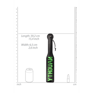 Paddle Coquin - Brille dans le Noir - Vert Néon