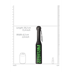 Paddle Mistress - Brille dans le noir - Vert néon