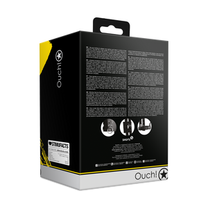 Ceinture avec support pour vibromasseur - Noir