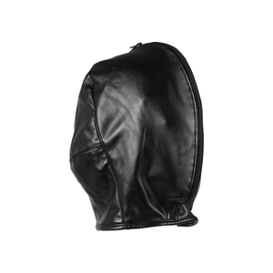 Masque de bondage zippé - Noir