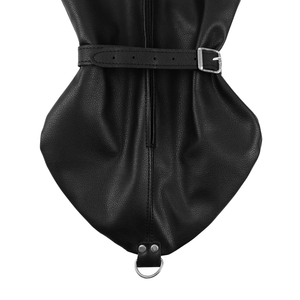 Menotte de bras à manches longues zippée - Noir