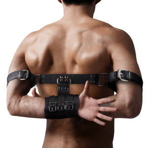 Menottes Complètes pour Bras - Noir