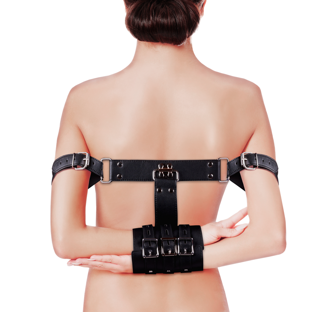 Menottes Complètes pour Bras - Noir
