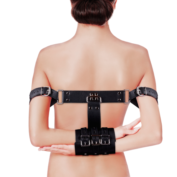 Menottes Complètes pour Bras - Noir