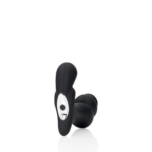 Masseur Prostatique Vibrant Empilé avec Télécommande - Noir