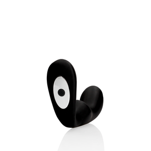 Masseur prostatique vibrant pointu avec télécommande - Noir