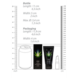 Crème de masturbation au CBD pour homme - 2 fl oz / 50 ml