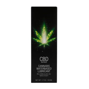 Lubrifiant à base d'eau au CBD - 2 fl oz / 50 ml