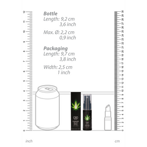 Spray de Retard au CBD Cannabis - 0,5 fl oz / 15 ml