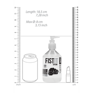 Lubrifiant Sperm - 17 fl oz / 500 ml