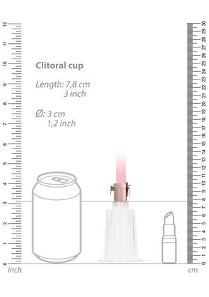 Set de pompes pour clitoris et mamelons Moyen - Grand