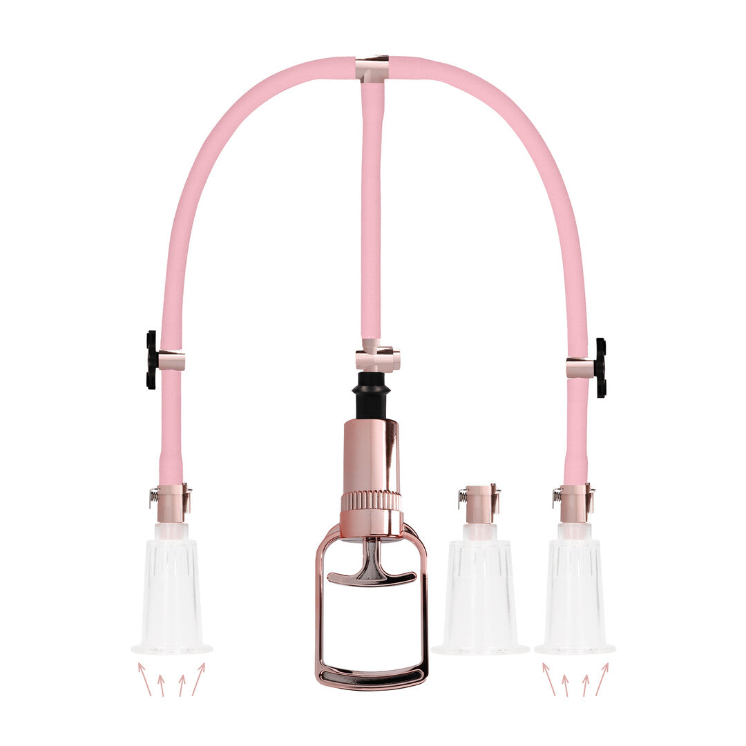 Set de pompes pour clitoris et mamelons Moyen - Grand