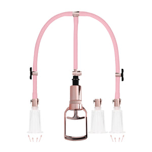 Set de pompes pour clitoris et mamelons Moyen - Grand