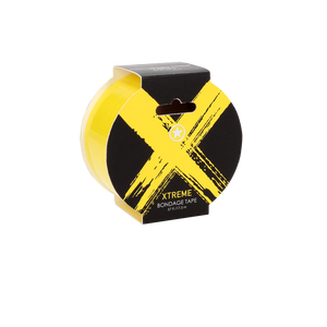 Ouch! Ruban de bondage Xtreme - 57ft / 17,5 m - Jaune