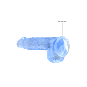 Dildo réaliste avec boules - 6 / 15 cm