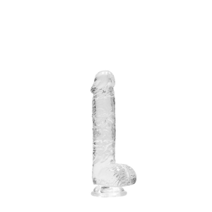 Dildo réaliste avec boules - 6 / 15 cm
