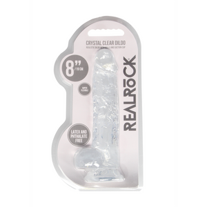 Dildo réaliste avec testicules - 8 / 21 cm