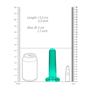 Dildo Non-Réaliste avec Ventouse - 5 / 13,5 cm