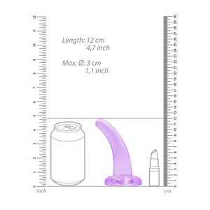 Dildo Non-Réaliste avec Ventouse - 5 / 11,5 cm