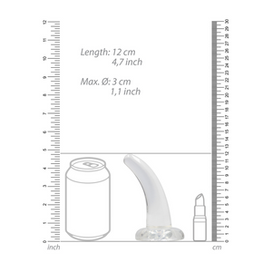 Dildo Non-Réaliste avec Ventouse - 5 / 11,5 cm