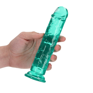 Dildo réaliste droit avec ventouse - 7'' / 18