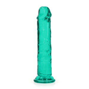 Dildo réaliste droit avec ventouse - 7'' / 18