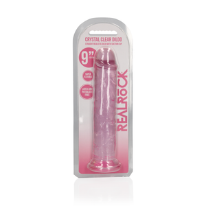 Dildo Réaliste Droit avec Ventouse - 9'' / 23
