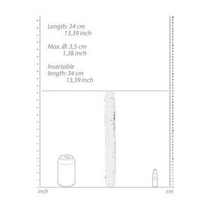 Double Dong Réaliste - 33 cm / 13''