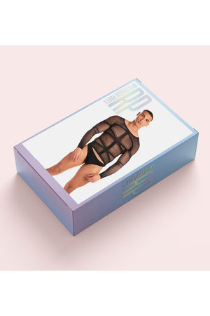 RAINBOW PARTY CAM BOY 2 PCS SET BLACK, L/XL