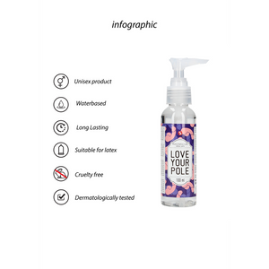Love Your Pole - Lubrifiant de Masturbation - 3 fl oz / 100 ml