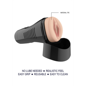 Masturbateur XL Vaginal Auto-lubrifiant Prise Facile