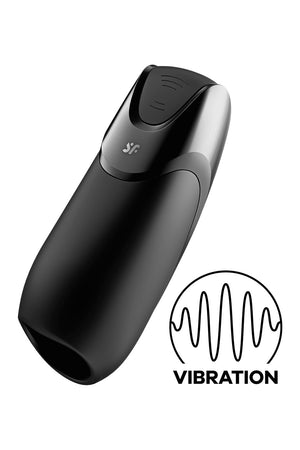 TESTER SATISFYER MEN VIBRATION+ BLACK