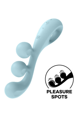 TESTER SATISFYER TRI BALL 2 LIGHT BLUE