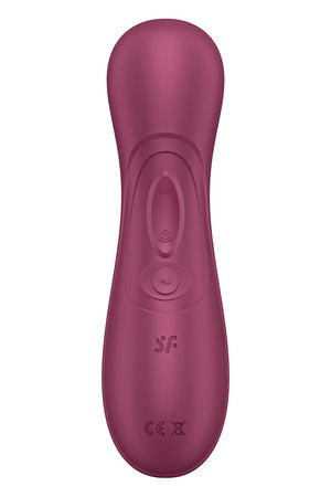 TESTER SATISFYER PRO 2 GENERATION 3 WITH LIQUID AIR  WINE RED
